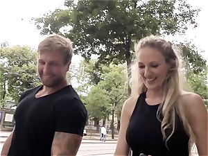 whores ABROAD - super-fucking-hot hump with German ash-blonde tourist