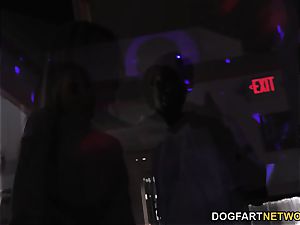 buxom Danielle Derek Gets Creampied By A big black cock
