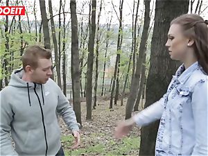 LETSDOEIT - super-fucking-hot nubile Gets disciplined For peeing Outside